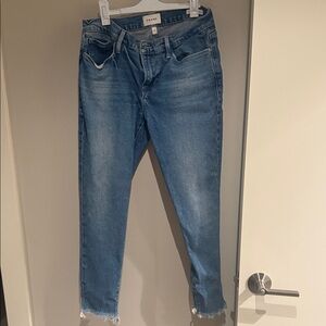 Frame Denim Women's Light Blue Ankle Jeans